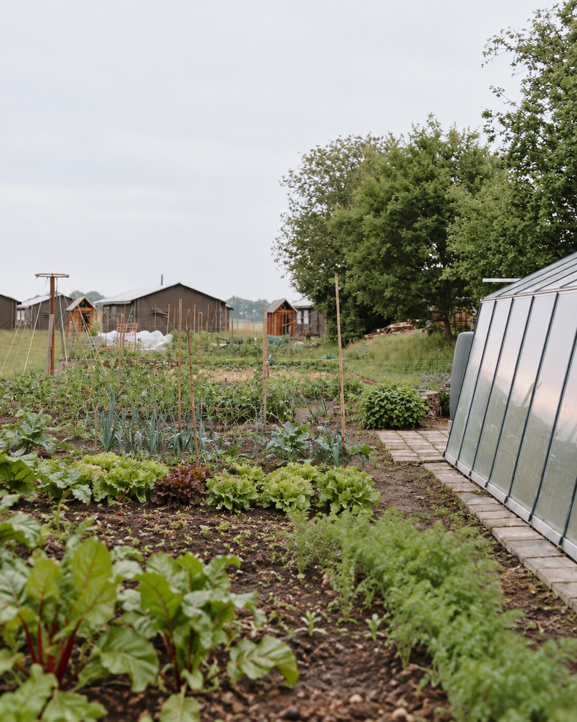 Moestuin op De Appelsche